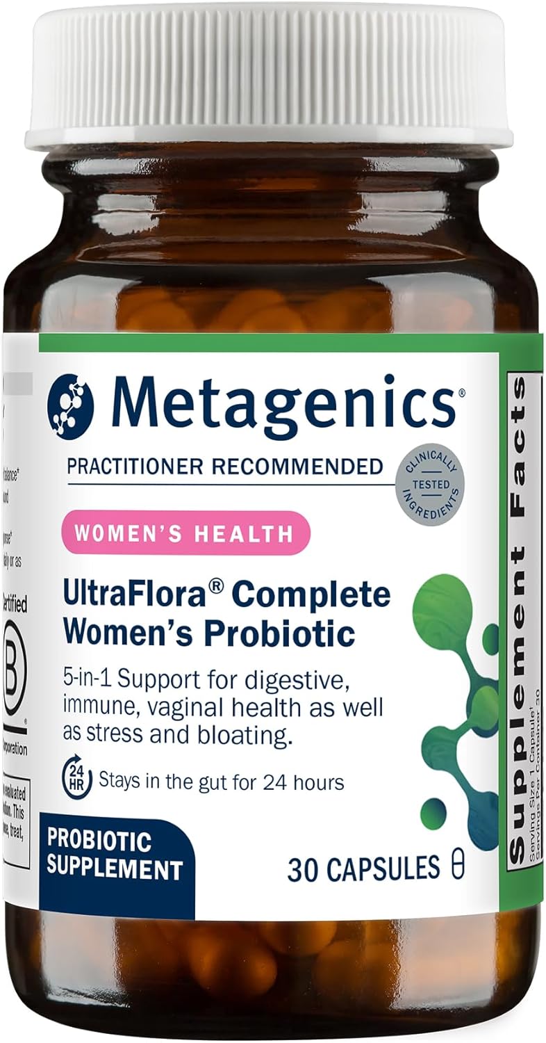 Metagenics UltraFlora Complete Women's Probiotic Capsules 30 Count