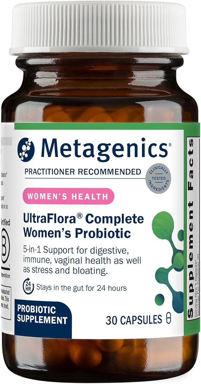 Metagenics UltraFlora Complete Women's Probiotic Capsules 30 Count
