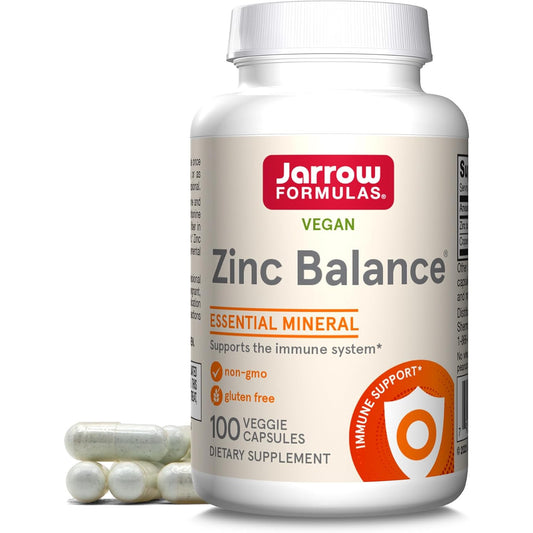 Jarrow Formulas Zinc Balance 15 mg 100 Veggie Caps