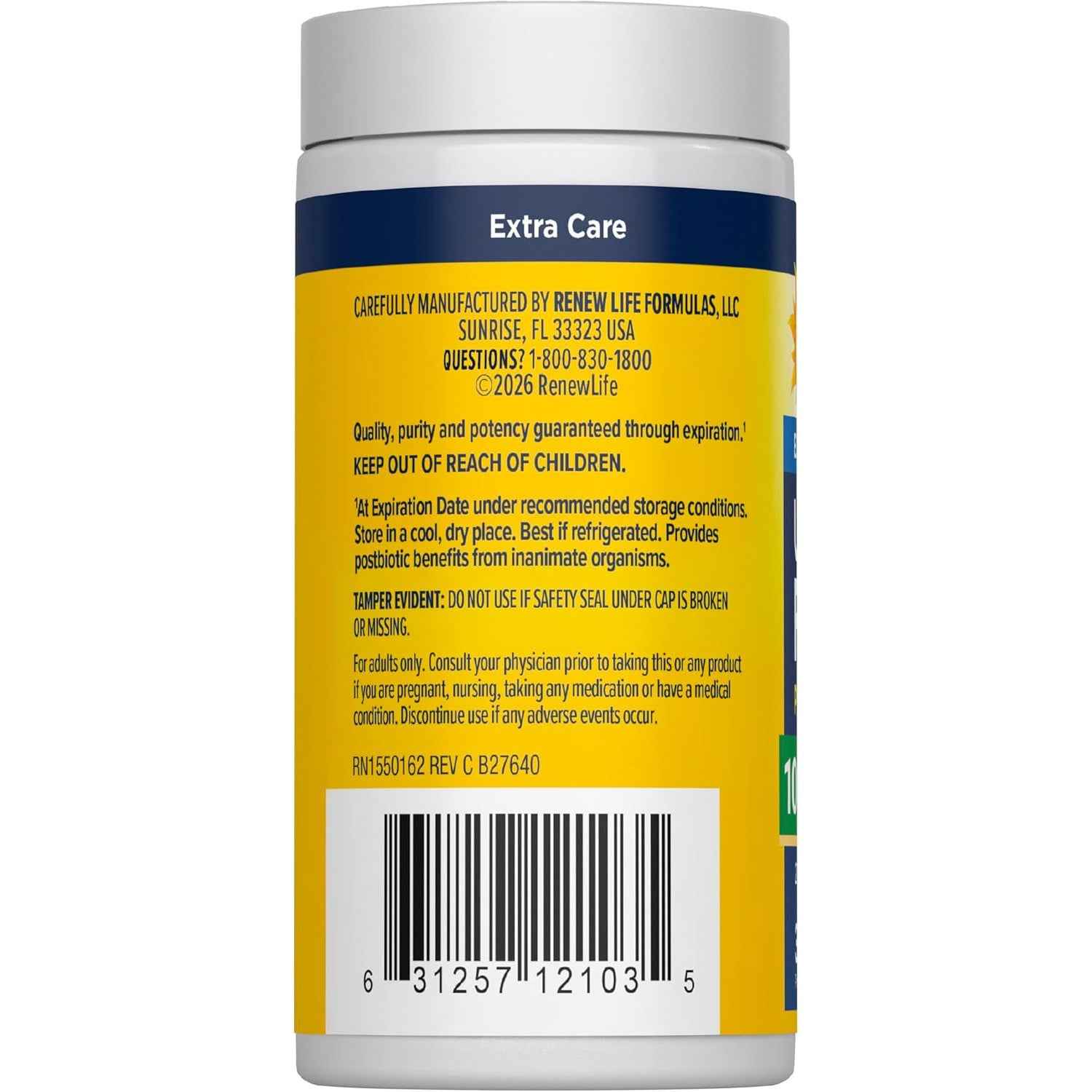 Renew Life Ultimate Care Probiotic Capsules