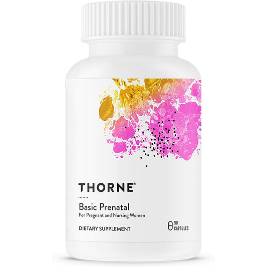 THORNE Basic Prenatal Multivitamin with Active Folate 90 Count