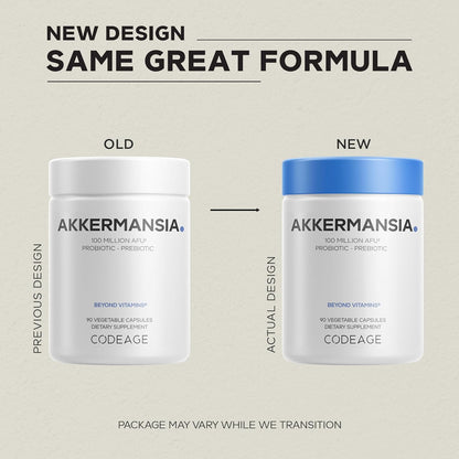 Codeage Akkermansia Muciniphila Probiotic Supplement 90 Capsules 3-Month Supply