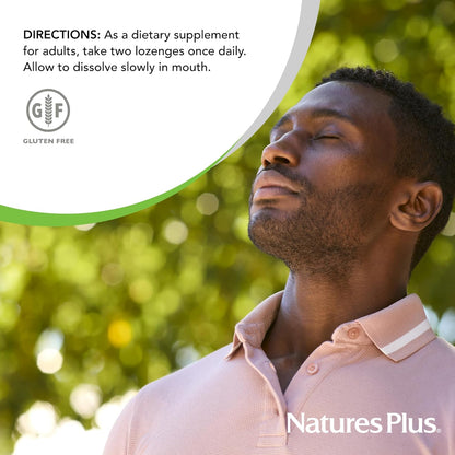 NaturesPlus Adult's Ear Nose Throat Lozenges K12 Probiotics 60 Lozenges Cherry Berry