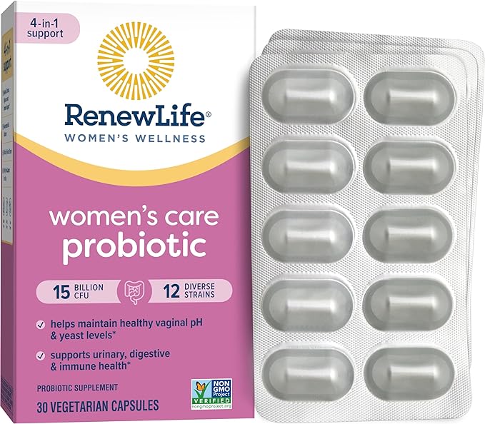 Renew Life Women's Probiotic Capsules 15 Billion CFU 30 Count