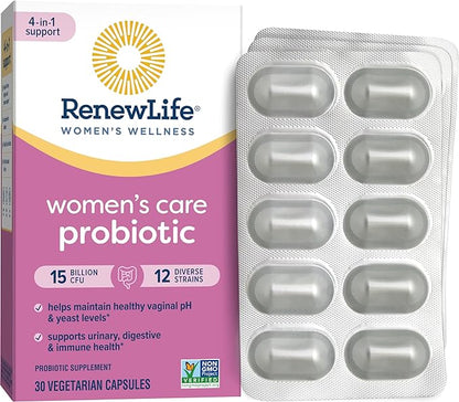 Renew Life Women's Probiotic Capsules 15 Billion CFU 30 Count
