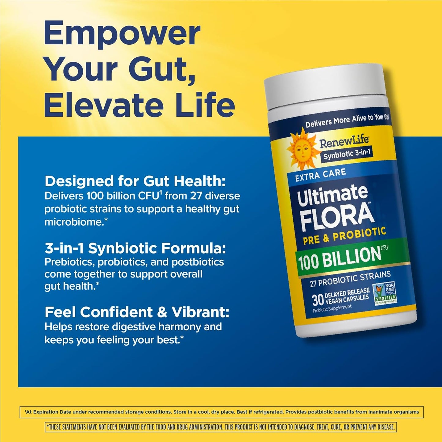 Renew Life Ultimate Care Probiotic Capsules