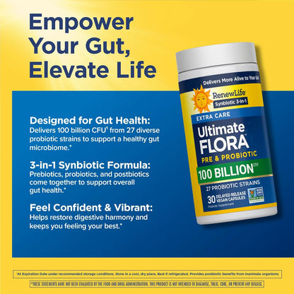 Renew Life Ultimate Care Probiotic Capsules