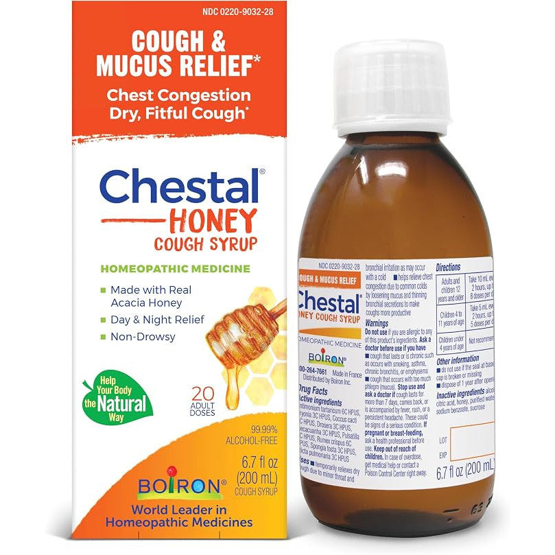 Boiron Chestal Honey Cough Syrup 6.7 fl oz