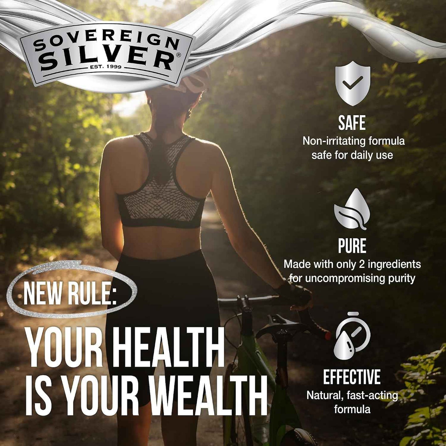 Sovereign Silver Sinus Relief Nasal Spray 10 PPM 2 Fl Oz