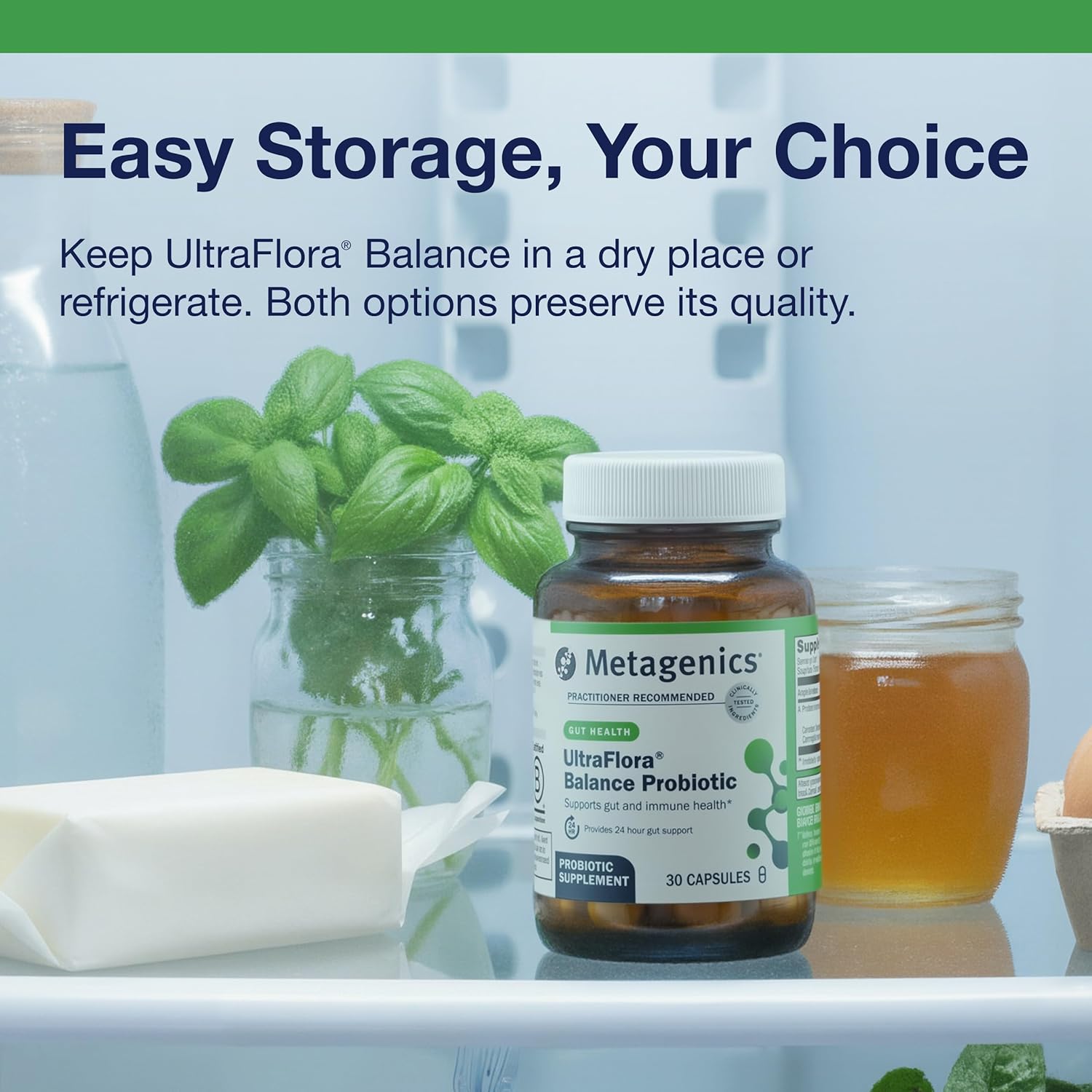 Metagenics UltraFlora Balance Probiotic Shelf-Stable 30 Count