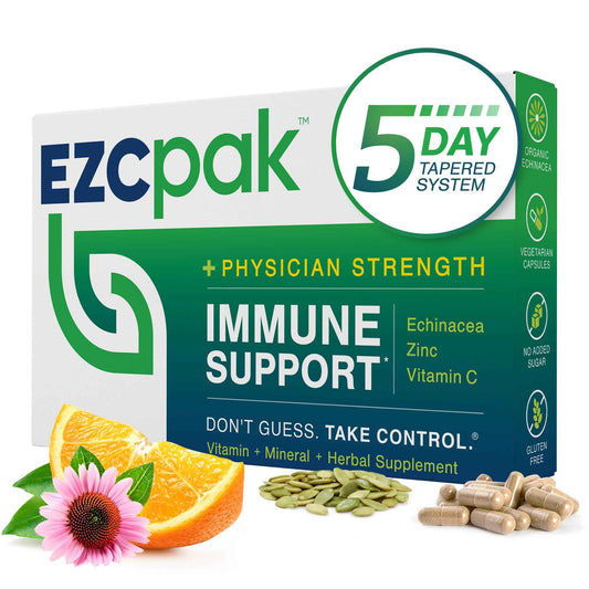 EZC Pak 5-Day Tapered Immune Support Booster - Vitamin Immune Support