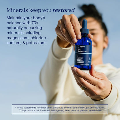 Trace Minerals Liquid Ionic Magnesium Supplement 400 mg 4 oz
