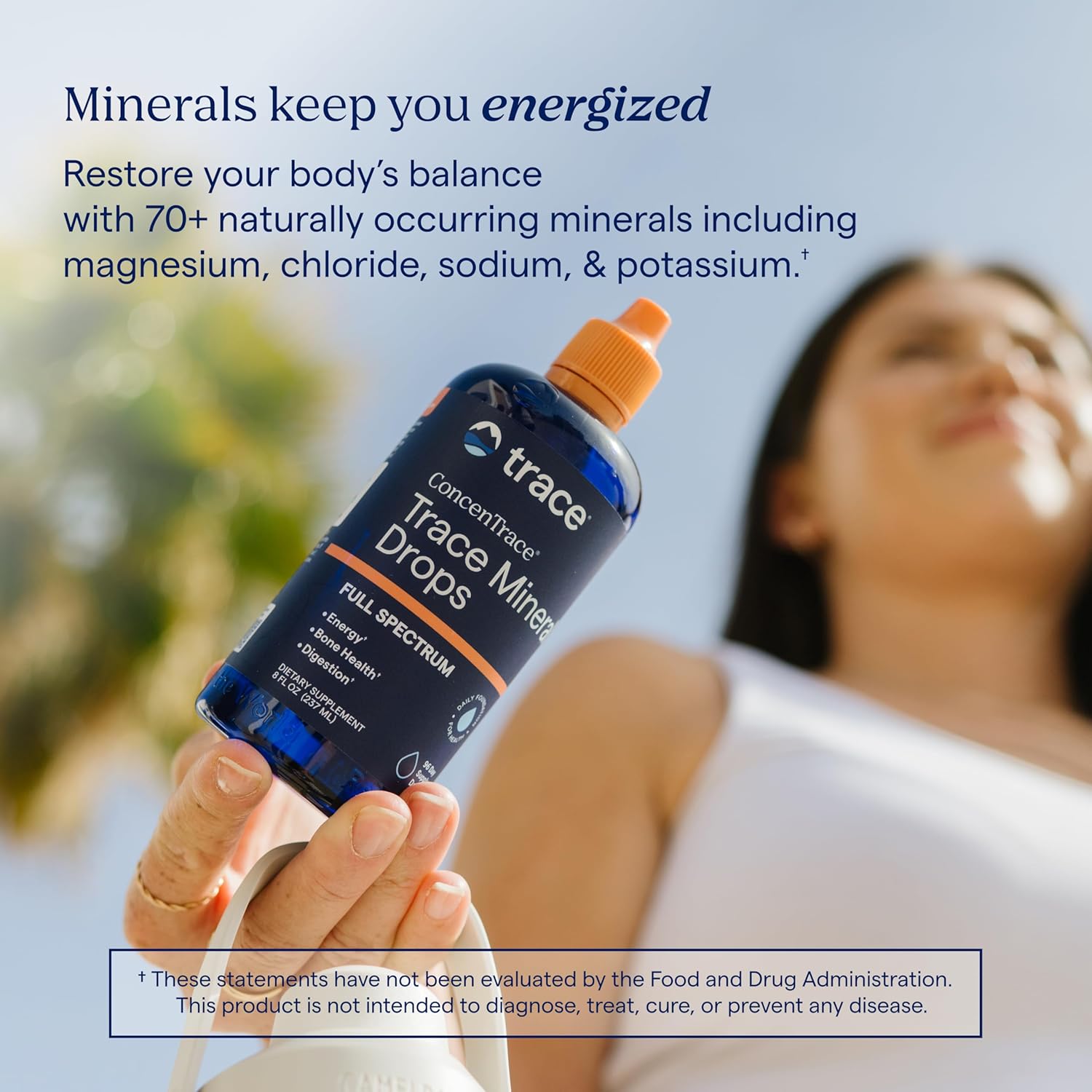 Trace Minerals Research Concentrace Trace Mineral Drops 8oz