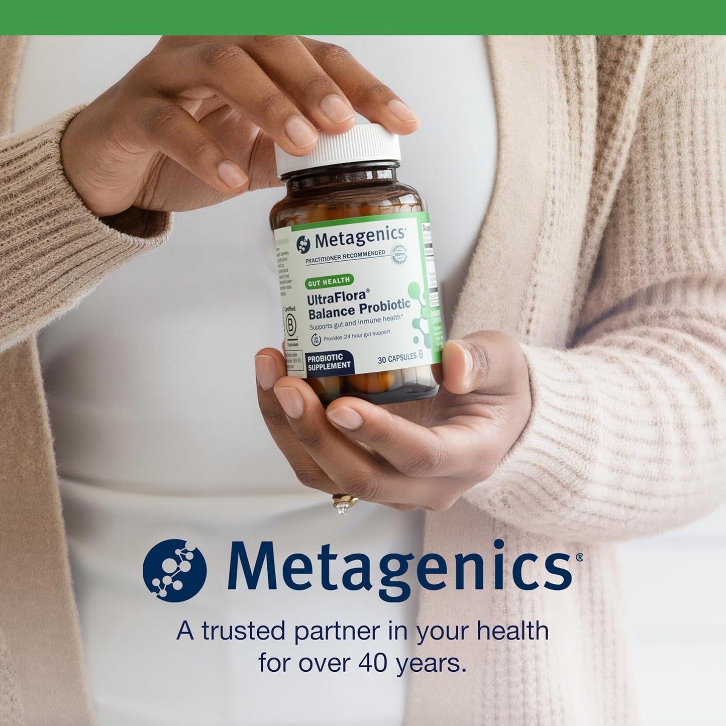 Metagenics UltraFlora Balance Probiotic Shelf-Stable 30 Count