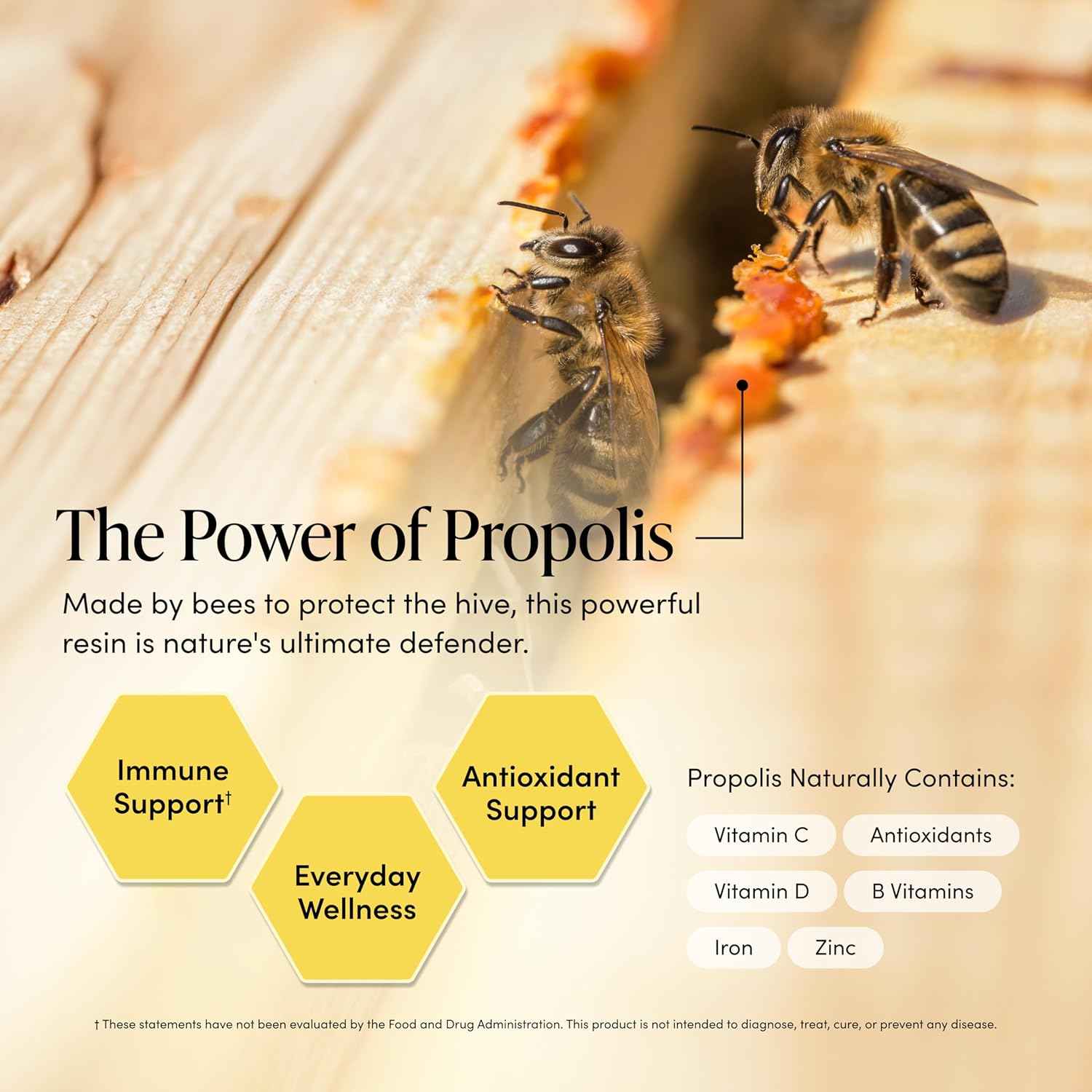 Beekeeper's Naturals Propolis Throat Spray 95% Bee Propolis Extract