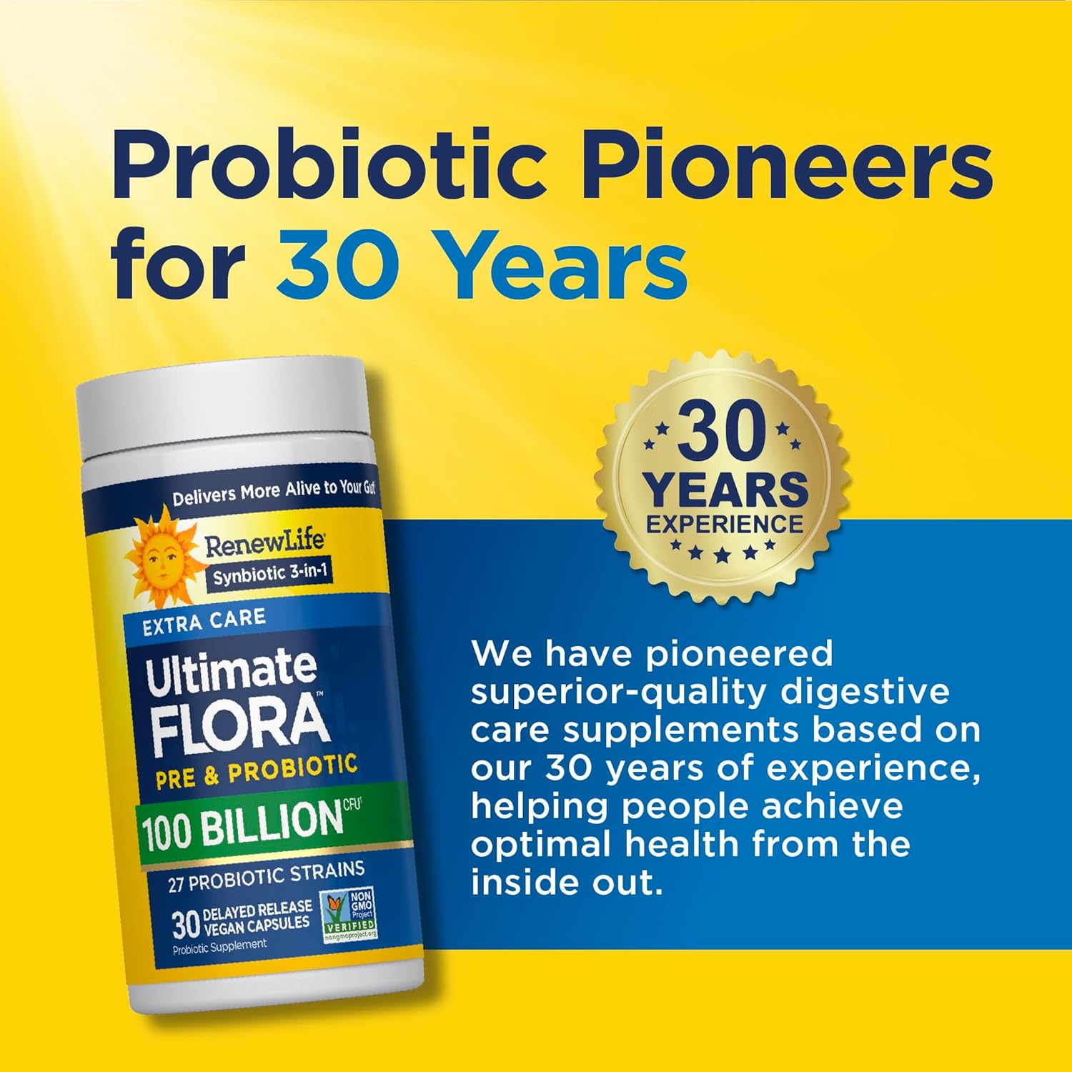 Renew Life Ultimate Care Probiotic Capsules