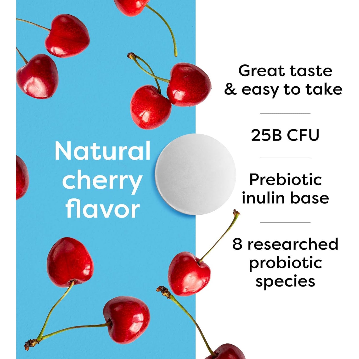 SFI Health Ther-Biotic Kids Probiotic Chewable 25 Billion CFU Cherry 60 Count