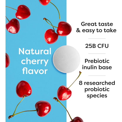 SFI Health Ther-Biotic Kids Probiotic Chewable 25 Billion CFU Cherry 60 Count