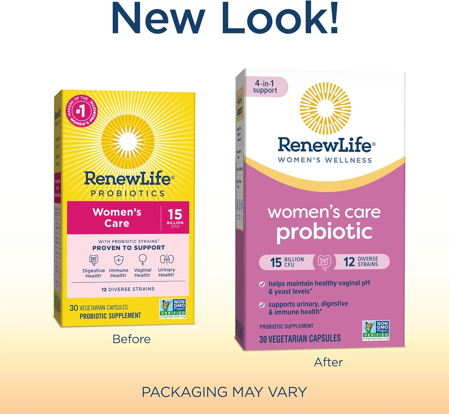 Renew Life Women's Probiotic Capsules 15 Billion CFU 30 Count