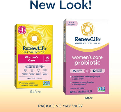 Renew Life Women's Probiotic Capsules 15 Billion CFU 30 Count
