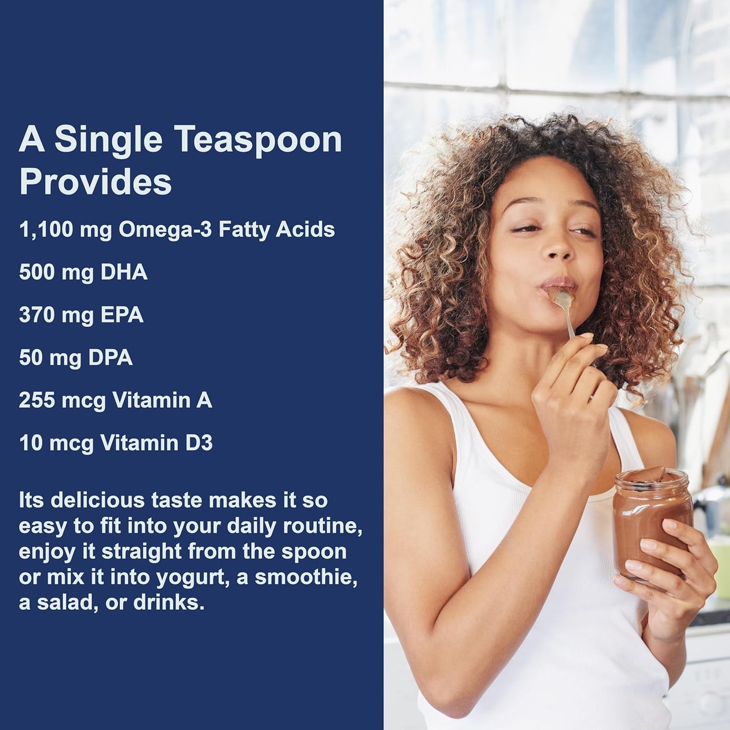 Carlson - Cod Liver Oil, 1100 mg Omega-3s, Wild-Caught Norwegian Arctic Cod-Liver Oil, Sustainably Sourced Nordic Fish Oil Liquid, Unflavored, 500 ml (16.9 Fl Oz)