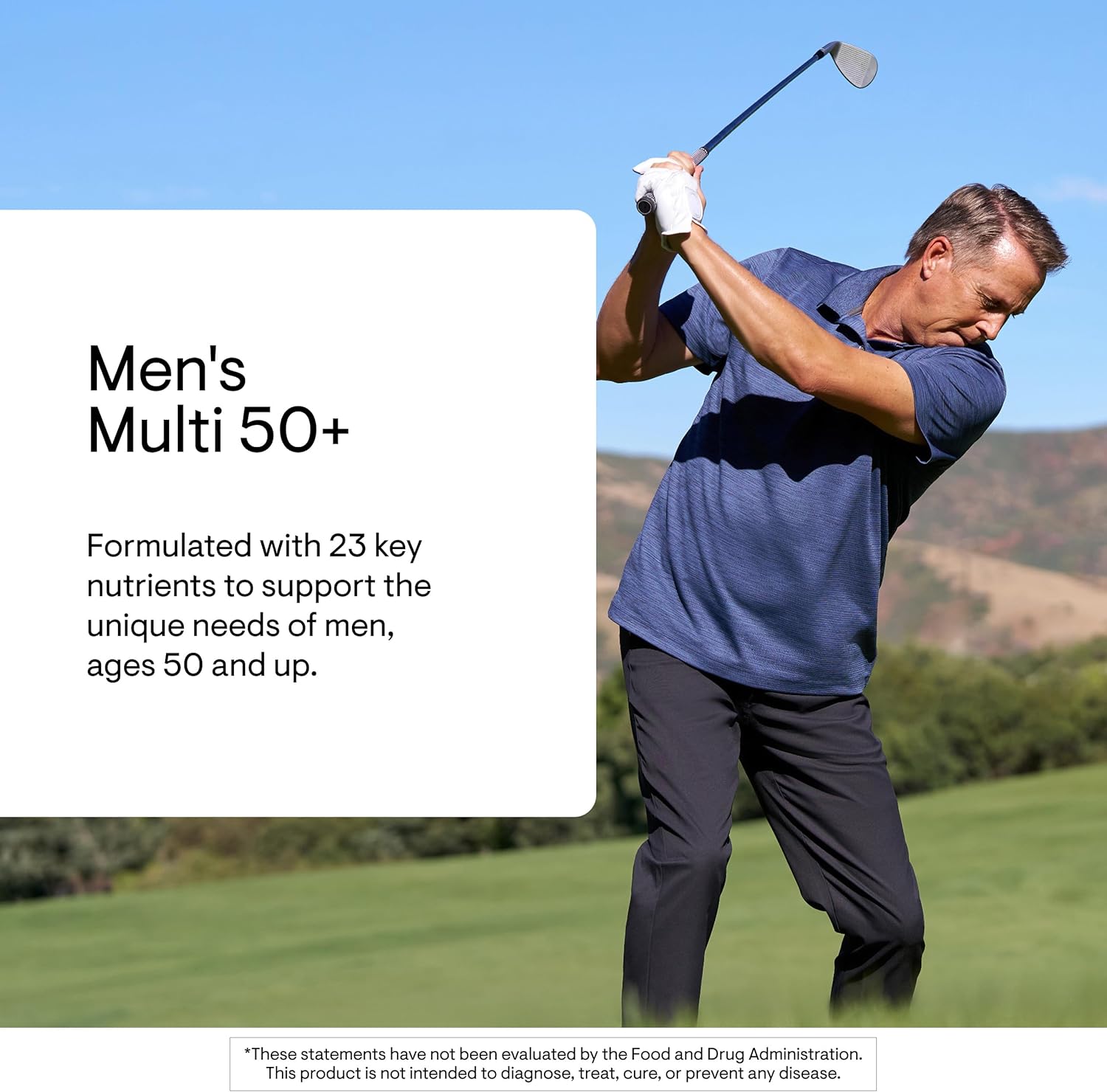 THORNE Men's Multi 50+ Multivitamin 180 Capsules