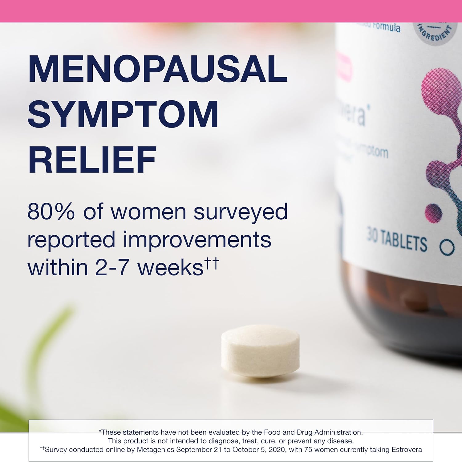 Metagenics HerWellness Estrovera Menopause Supplement 30 Tablets