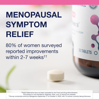 Metagenics HerWellness Estrovera Menopause Supplement 30 Tablets