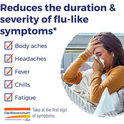Boiron Oscillococcinum Homeopathic Flu Relief Pellets