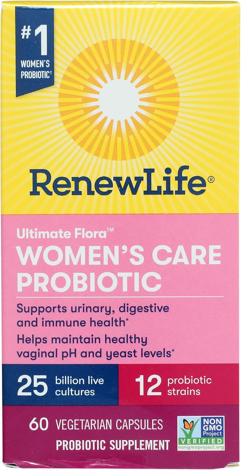 Renew Life Women's Probiotic Capsules 25 Billion CFU 60 Count