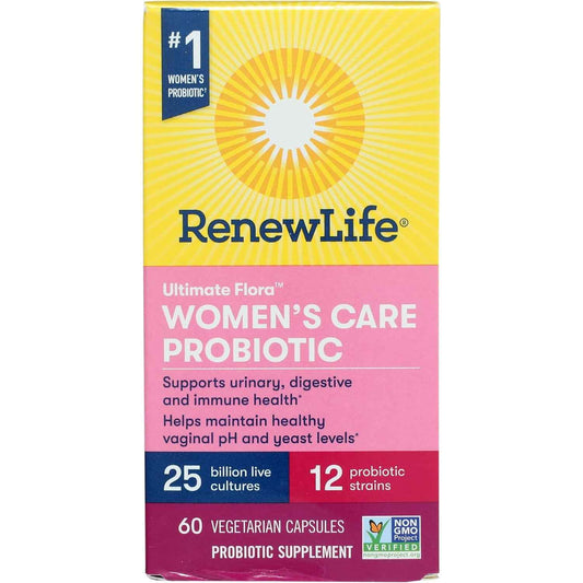 Renew Life Women's Probiotic Capsules 25 Billion CFU 60 Count