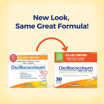 Boiron Oscillococcinum Homeopathic Flu Relief Pellets
