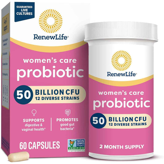 Renew Life Women's Probiotic Capsules 50 Billion CFU 60 Count