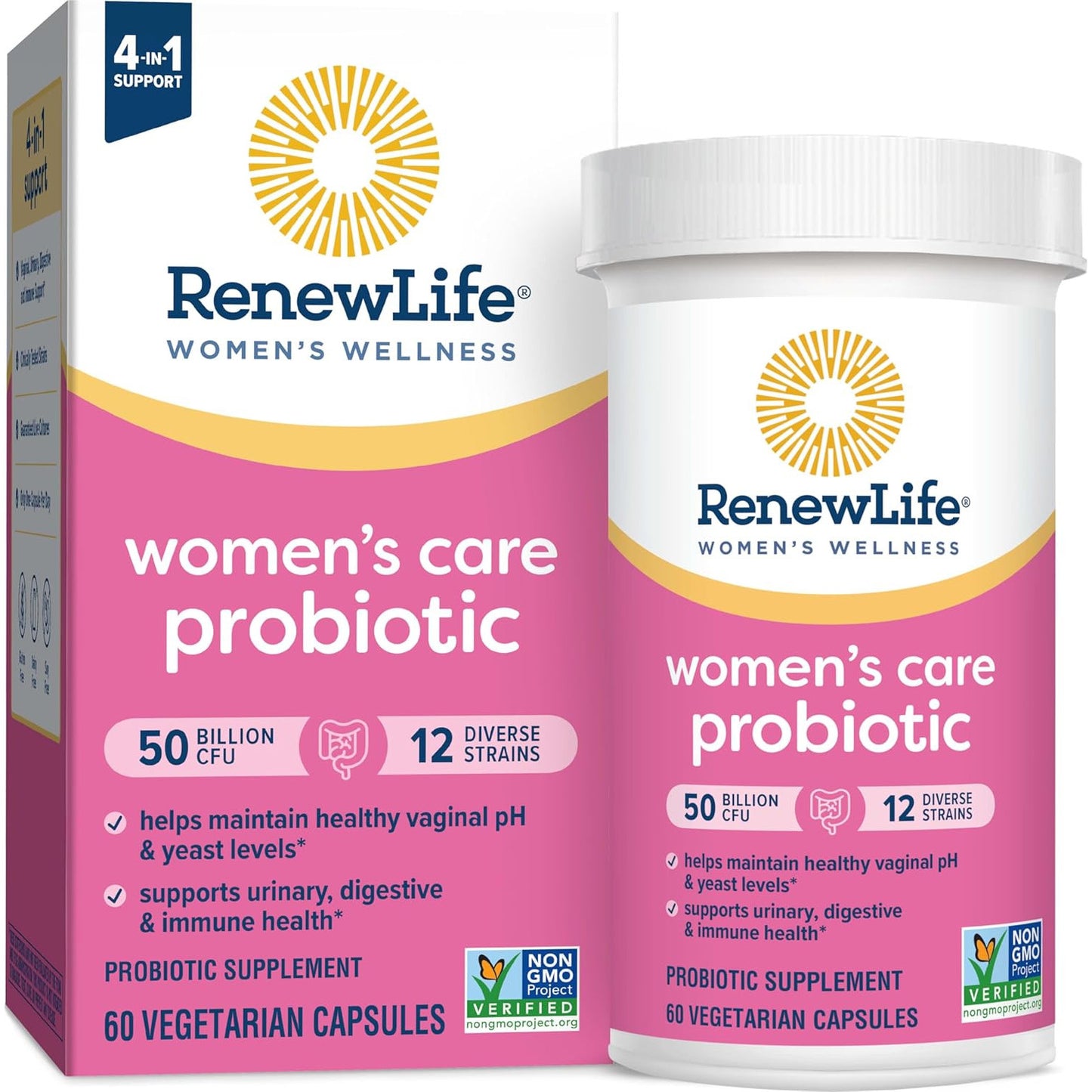 Renew Life Women's Probiotic Capsules 50 Billion CFU 60 Count