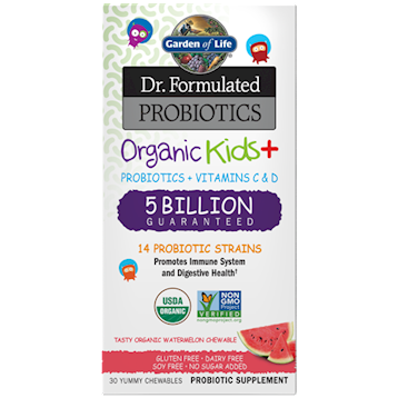 Garden of Life Dr. Formulated Organic Kids Probiotics 30 Chewables - VitaBuy