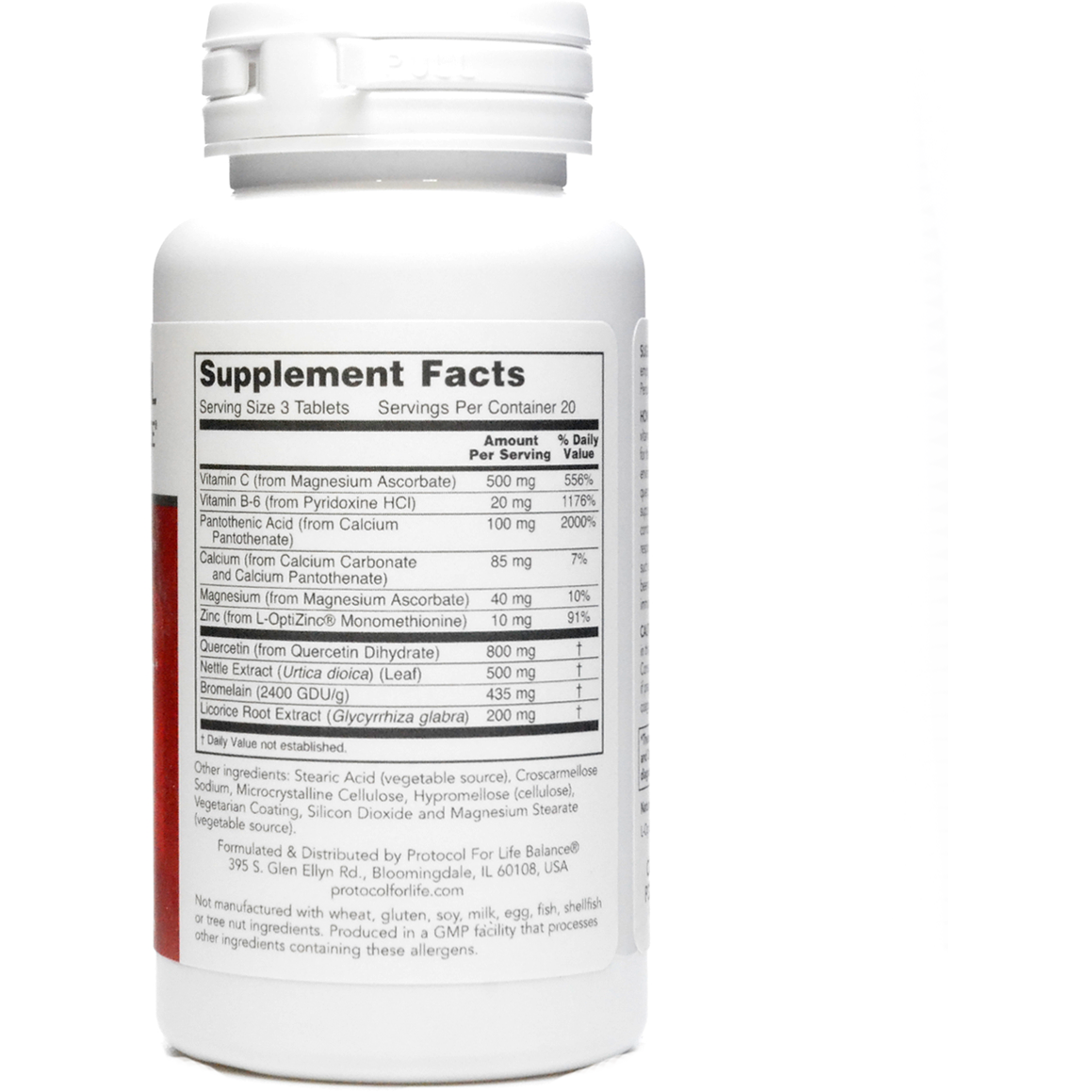 Protocol For Life Balance Aller-All Allergy Support Supplement 60 Tablets - VitaBuy
