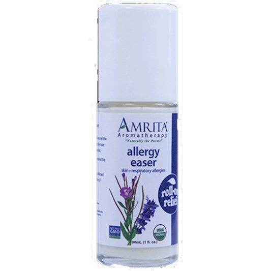Amrita Aromatherapy Allergy Easer Organic Roll-On 1 fl oz - VitaBuy