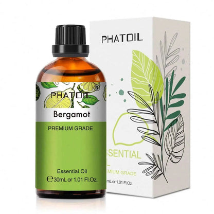 Premium Essential Oil 30ml Glass Bottle for Aromatherapy, Diffuser, Humidifier, Soap & Candle Making