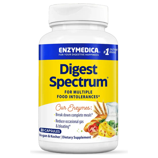 Enzymedica Digest Spectrum Digestive Enzyme Supplement Capsules