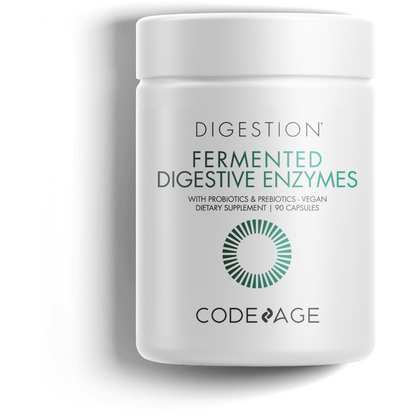 CodeAge Fermented Digestive Enzymes Supplement 90 Capsules