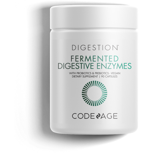 CodeAge Fermented Digestive Enzymes Supplement 90 Capsules