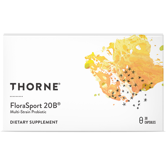 Thorne Research FloraSport 20B NSF Probiotic Capsules 30ct - VitaBuy