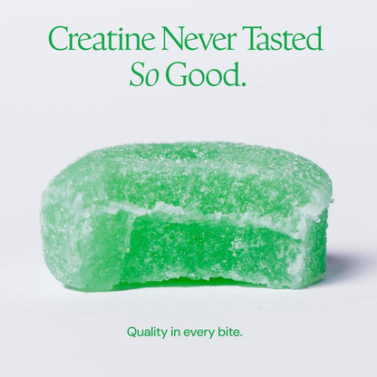 Create Creatine Monohydrate Gummies 1.5 g Strength Endurance & Focus Support Vegan 90 Gummies