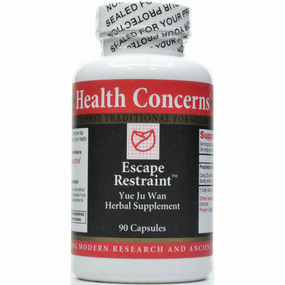 Health Concerns Escape Restraint Digestive Support Supplement 90 Capsules