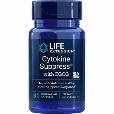 Life Extension Cytokine Suppress EGCG Allergy Relief 30 Vegetarian Capsules