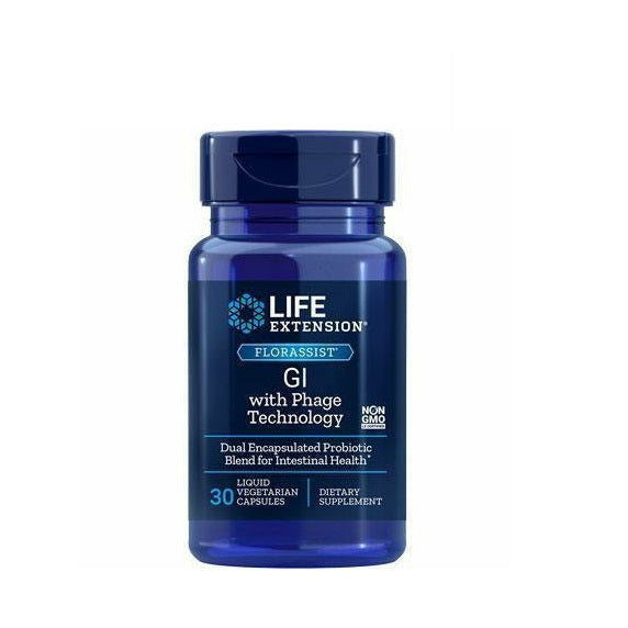Life Extension FLORASSIST GI Probiotic Supplement 30 Vegcaps - VitaBuy