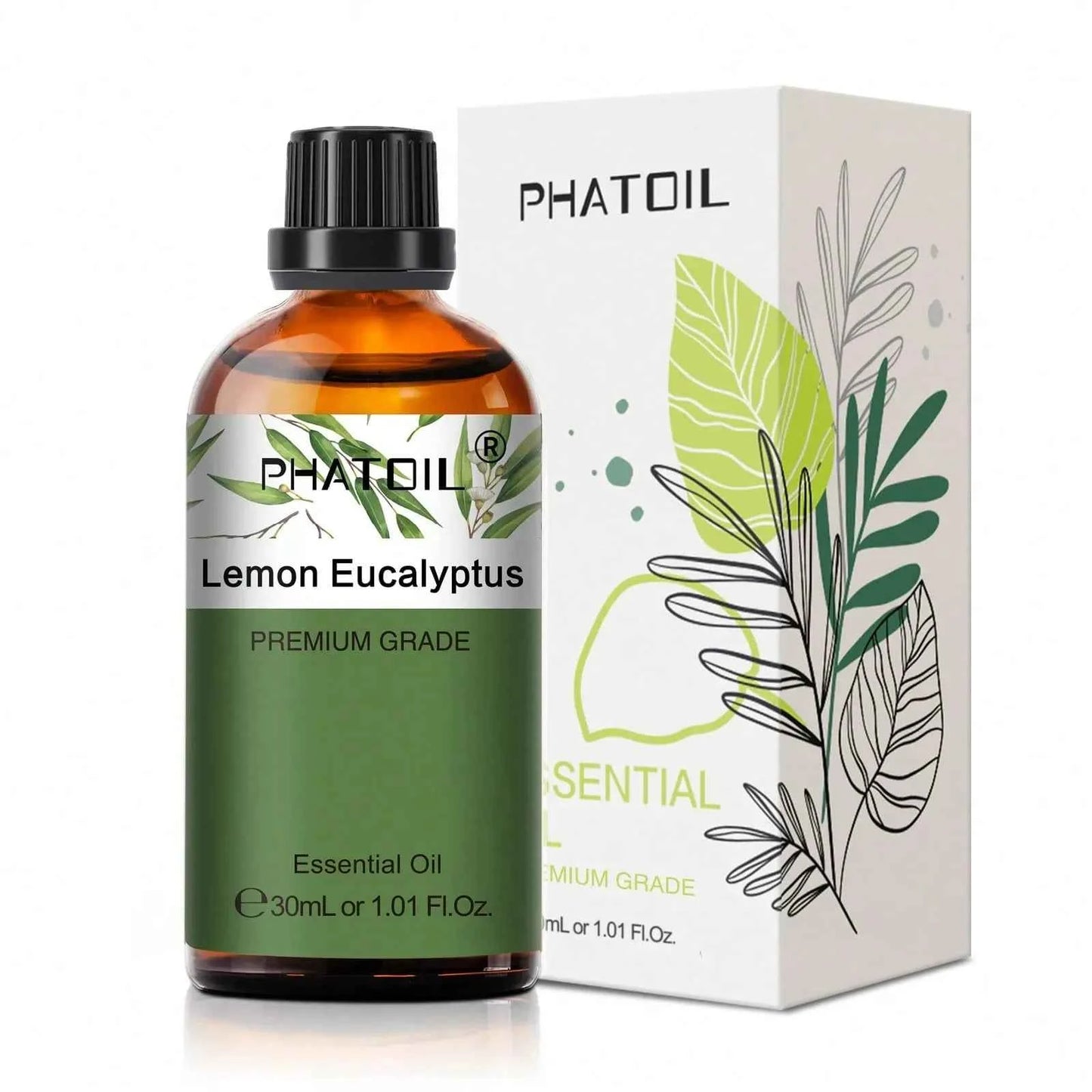 Premium Essential Oil 30ml Glass Bottle for Aromatherapy, Diffuser, Humidifier, Soap & Candle Making