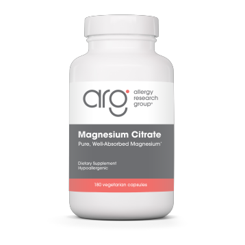 Allergy Research Group Magnesium Citrate 170mg Capsules - VitaBuy