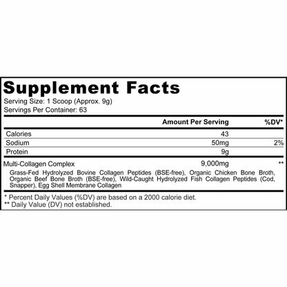 CodeAge Multi Collagen Peptides Powder 20 oz - VitaBuy