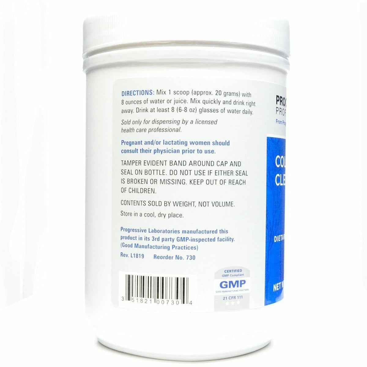 Progressive Labs Colon Cleanse Supplement Powder 20.9 oz